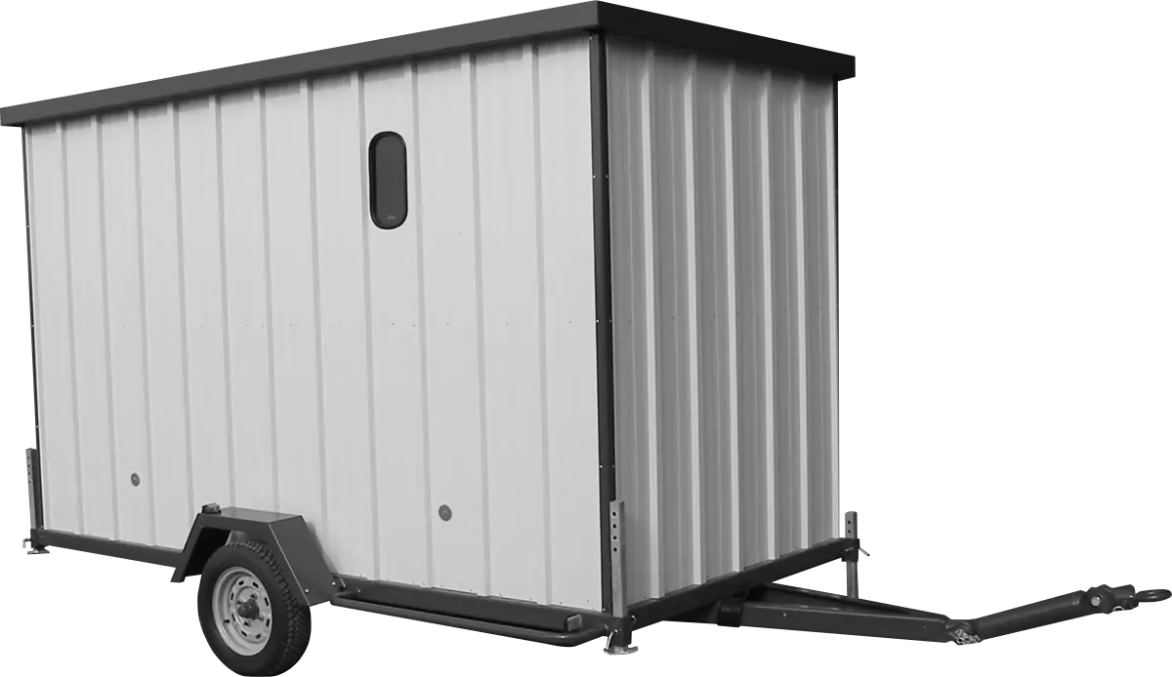 roulotte de stockage matériel