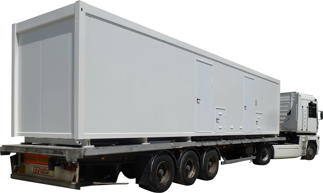 base vie sur semi-remorque